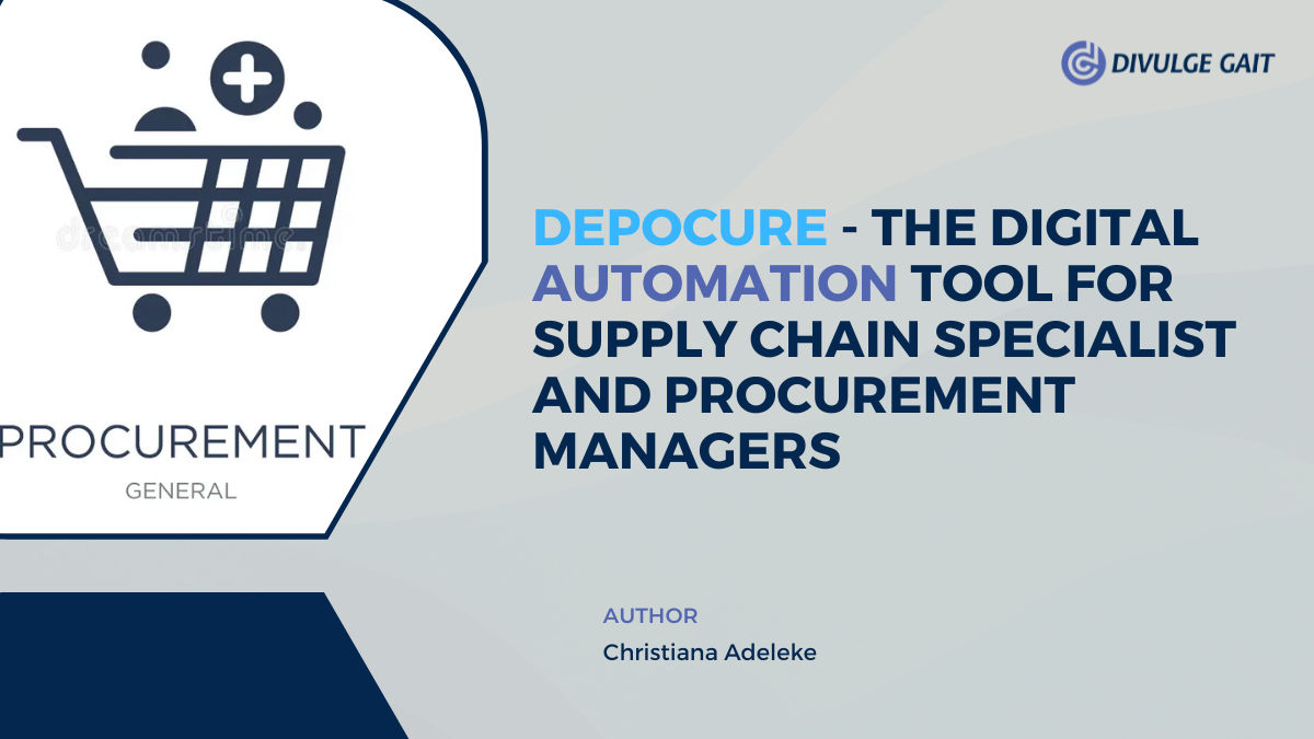 DEPOCURE – THE DIGITAL AUTOMATION TOOL FOR SUPPLY CHAIN SPECIALIST AND  PROCUREMENT MANAGERS